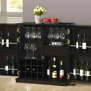 Barkast GORDON – hevea & MDF – wengé Barkast GORDON – hevea & MDF – wengé