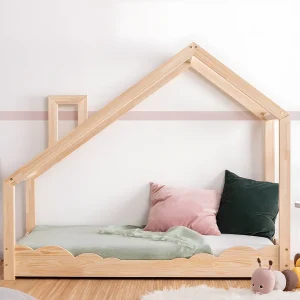 Bed 90×200 inclusief lattenbodem Carla Bois Bed 90×200 inclusief lattenbodem Carla Bois