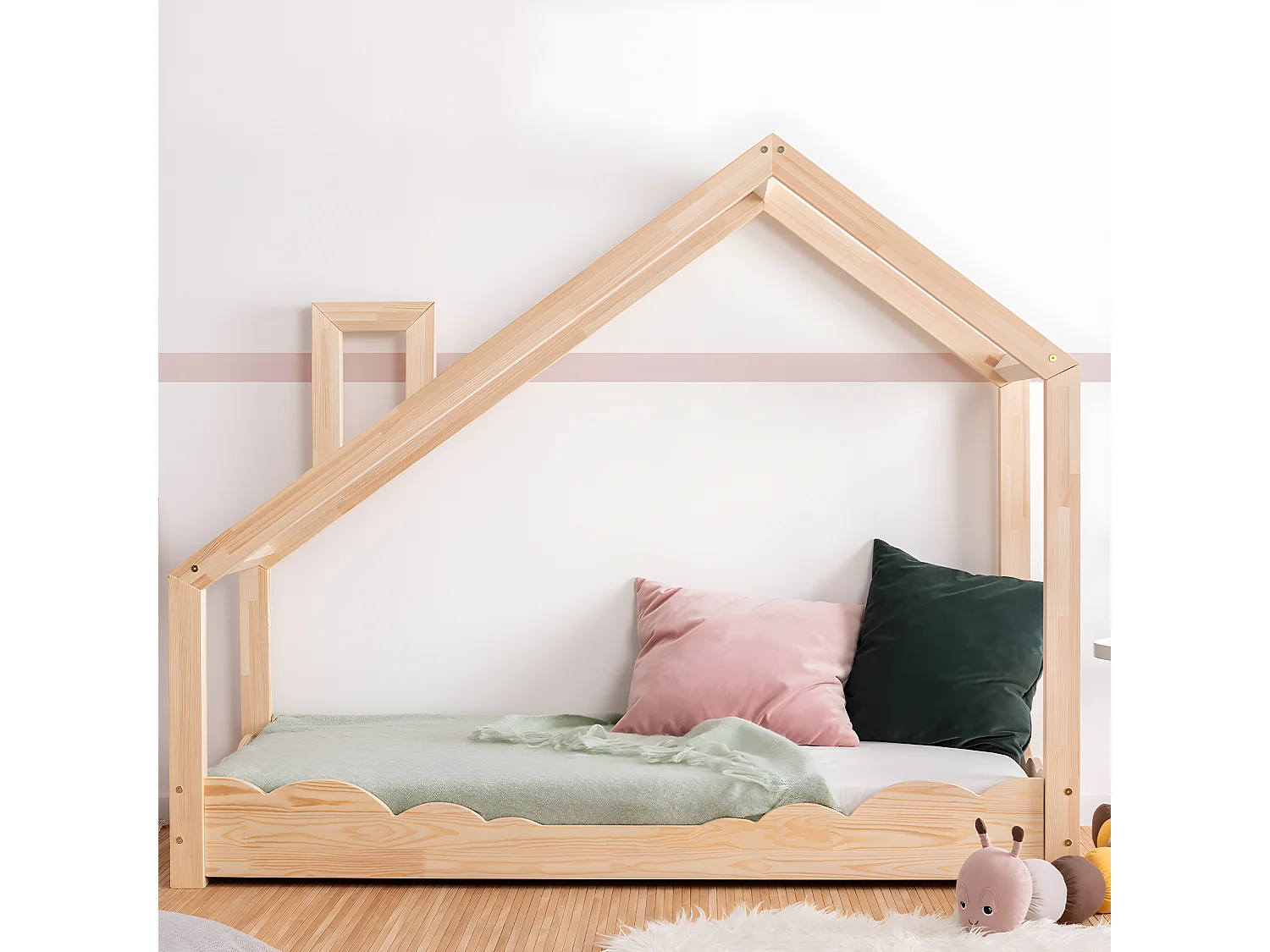 Bed 90x200 inclusief lattenbodem Carla Bois