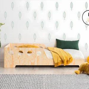 Bed 90×190 inclusief lattenbodem Adrien Bois Bed 90×190 inclusief lattenbodem Adrien Bois