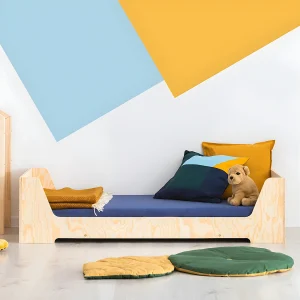 Bed 70×140 inclusief lattenbodem Albane Bois