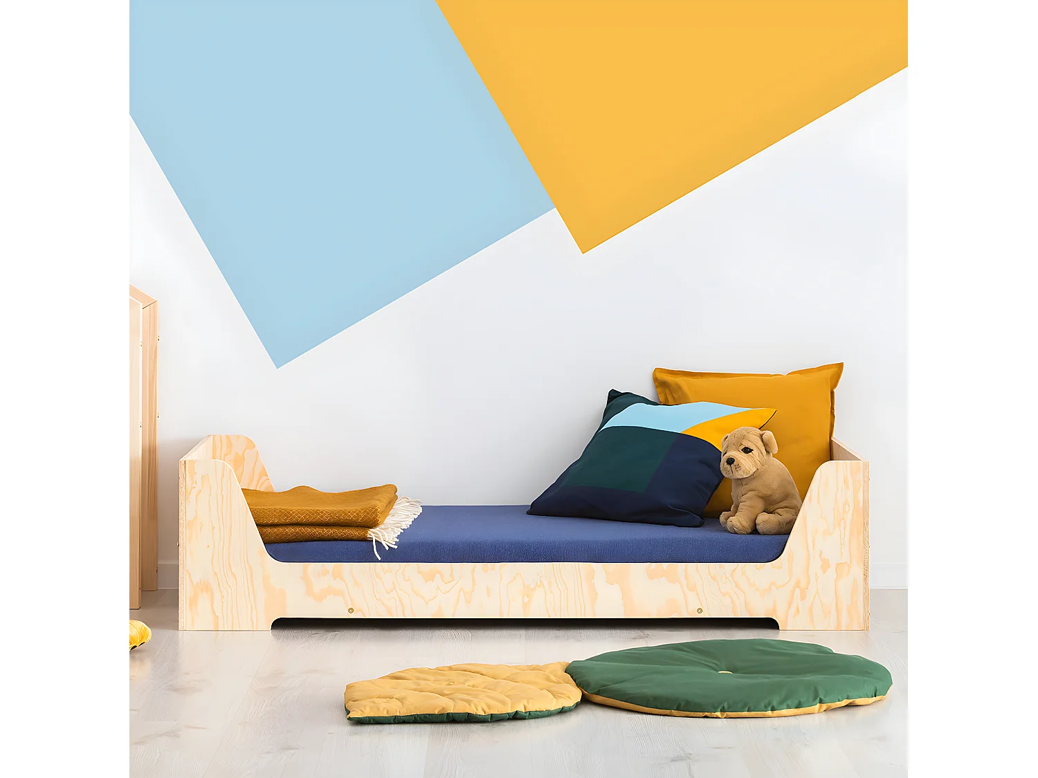 Bed 70x140 inclusief lattenbodem Albane Bois