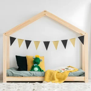 Bed 90×200 inclusief lattenbodem Aude Bois Bed 90×200 inclusief lattenbodem Aude Bois