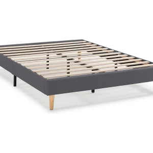 Beklede basis Aura 150×190 cm Donkergrijs Beklede basis Aura 150×190 cm Donkergrijs
