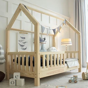 Bed 90×200 barrier en boxspring inclusief poten 10 cm Daisy Bois Bed 90×200 barrier en boxspring inclusief poten 10 cm Daisy Bois