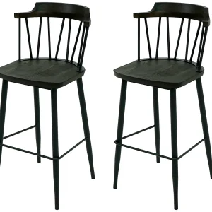 Barkruk MCW-G69b (set van 2), antraciet Barkruk MCW-G69b (set van 2), antraciet