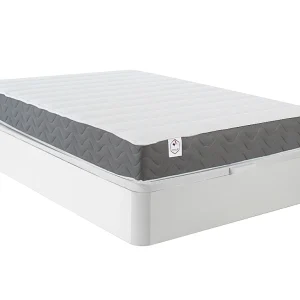 Set 160 x 200 cm bedbodem met opbergruimte met lade + matras met HD-schuim, HEAVEN van YSMÉE Set 160 x 200 cm bedbodem met opbergruimte met lade + matras met HD-schuim, HEAVEN van YSMÉE