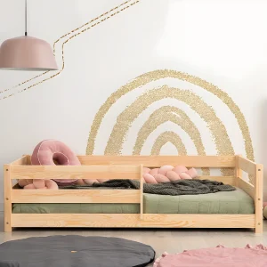 Bed 70×140 inclusief lattenbodem Diane Hout