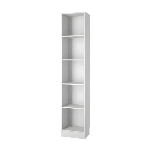 Base kast A 4 planken wit.