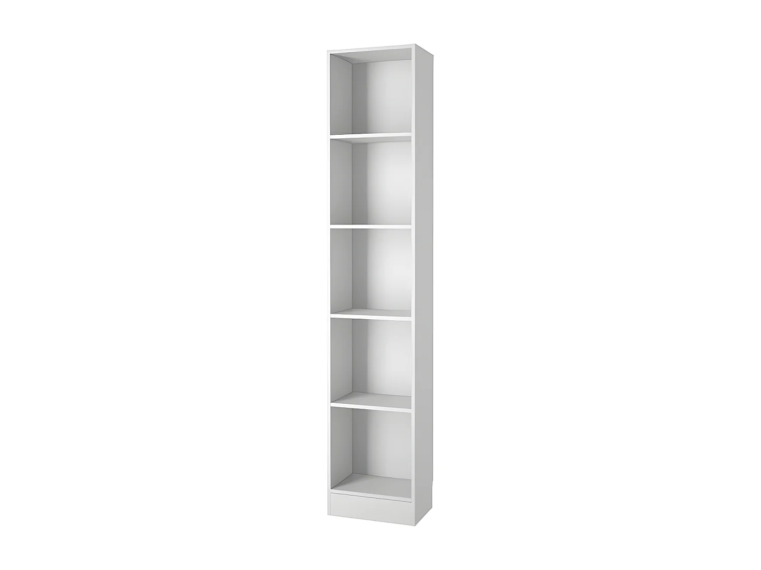 Base kast A 4 planken wit.