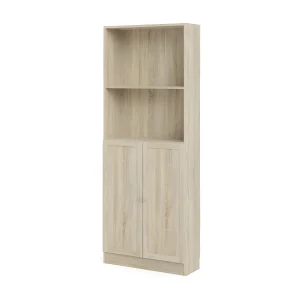 Base wandkast 1 plank en 2 deuren eiken structuur decor . Base wandkast 1 plank en 2 deuren eiken structuur decor .