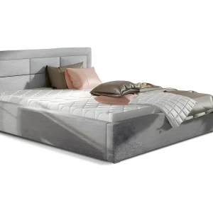 Beddenkast 200×200 inclusief lattenbodem Nael Grey Beddenkast 200×200 inclusief lattenbodem Nael Grey