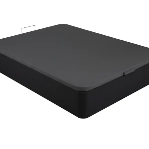 Bedbodem-kist ONIRY van YSMEE-140×190-Mat zwart-koop
