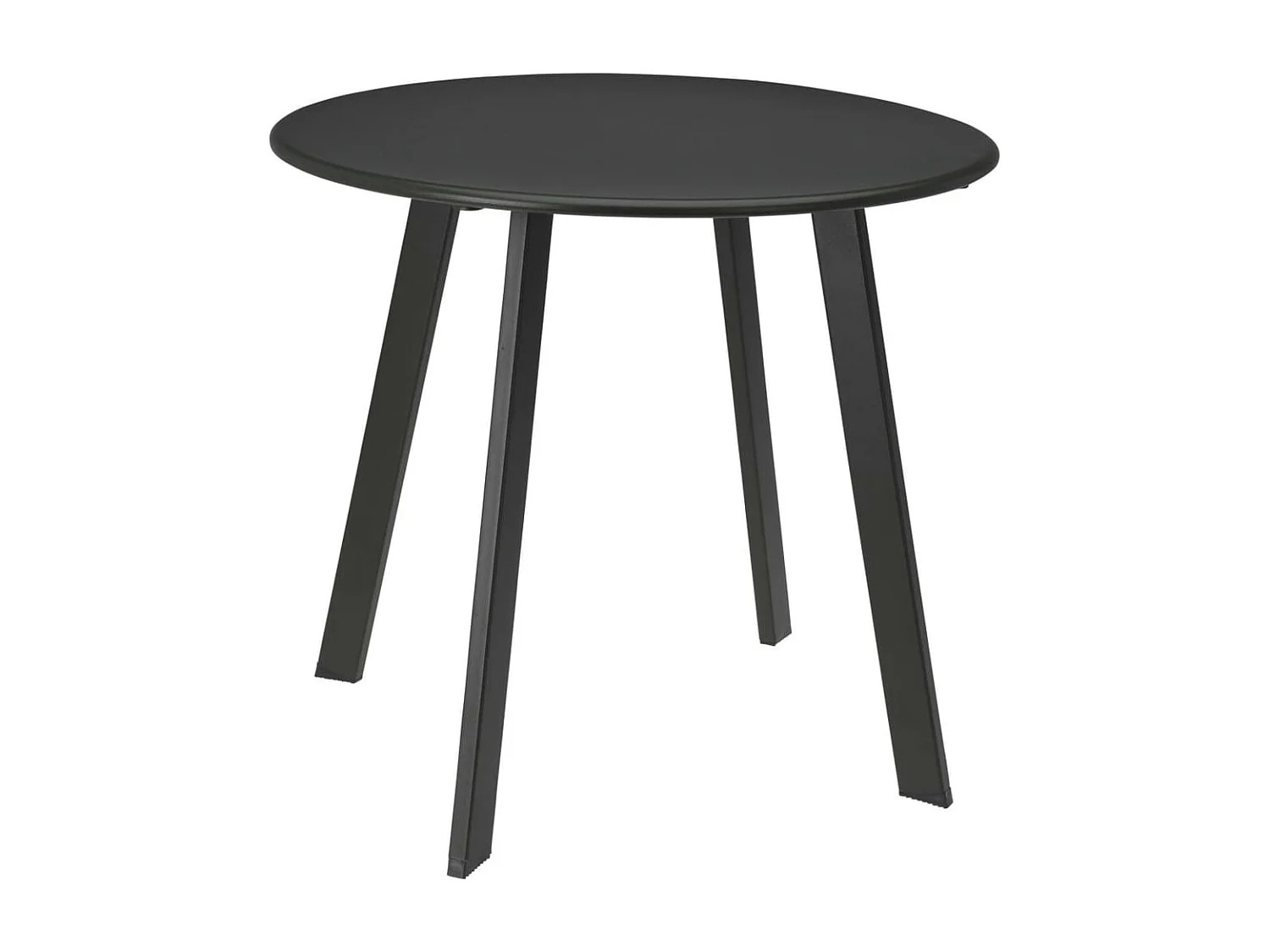 Bijzettafel 50x45 cm mat donkergrijs