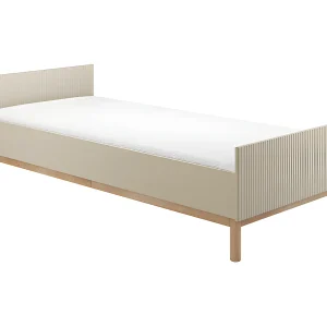 Bed 90×200 inclusief lattenbodem Pinio Miloo Champagne Bed 90×200 inclusief lattenbodem Pinio Miloo Champagne