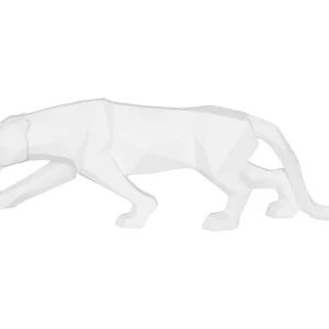 Beeld Origami Panther – Wit Beeld Origami Panther – Wit