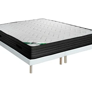 Set bedbodem + matras 180 x 200 cm schuim en tijk van bamboe, dikte 25 cm – BERENDI van NATUREA Set bedbodem + matras 180 x 200 cm schuim en tijk van bamboe, dikte 25 cm – BERENDI van NATUREA
