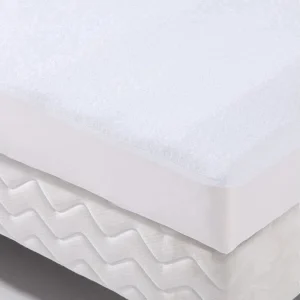Beddengoed beschermhoes 80 x 190 cm wit Beddengoed beschermhoes 80 x 190 cm wit