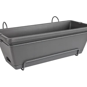 Barcelona Balkonbox Allin1 50 – Zwart – 50 x 28 x 19 cm – 100% gerecycled Barcelona Balkonbox Allin1 50 – Zwart – 50 x 28 x 19 cm – 100% gerecycled