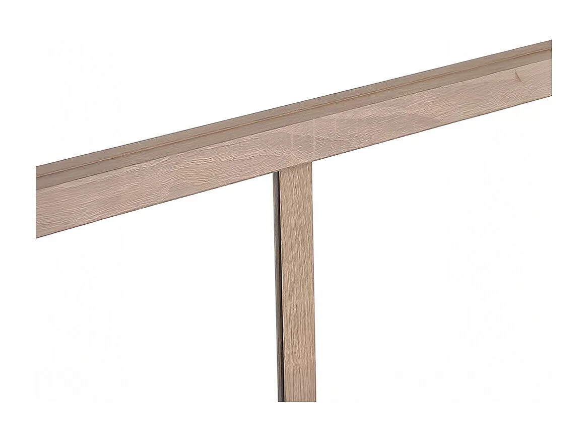 Hoekraam werkplaats van gepoedercoat aluminium - L180 x B60 x H105 cm (B x H) -Licht naturel - BAYVIEW