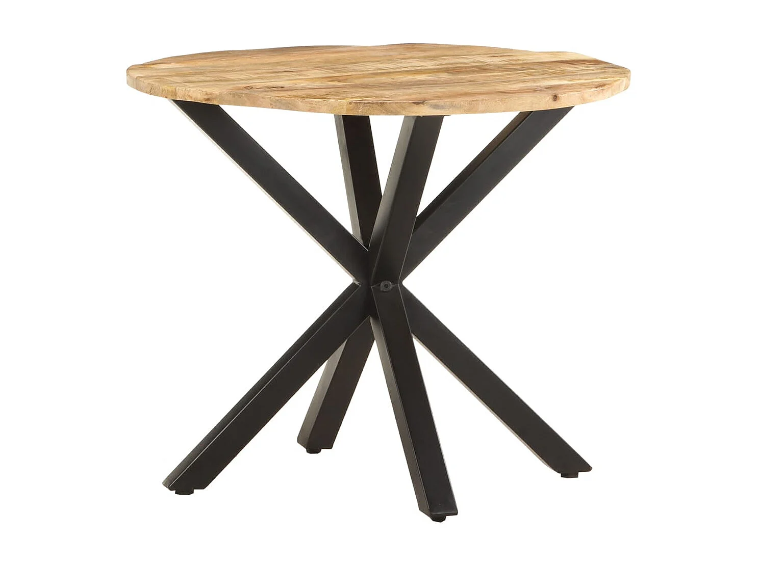 Bijzettafel 68x68x56 cm massief mangohout