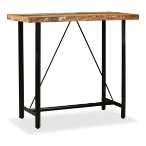 Bartafel 120x60x107 cm massief gerecycled hout Bartafel 120x60x107 cm massief gerecycled hout