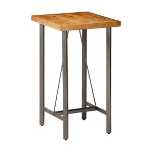 Bartafel 60x60x107 cm massief gerecycled teakhout Bartafel 60x60x107 cm massief gerecycled teakhout