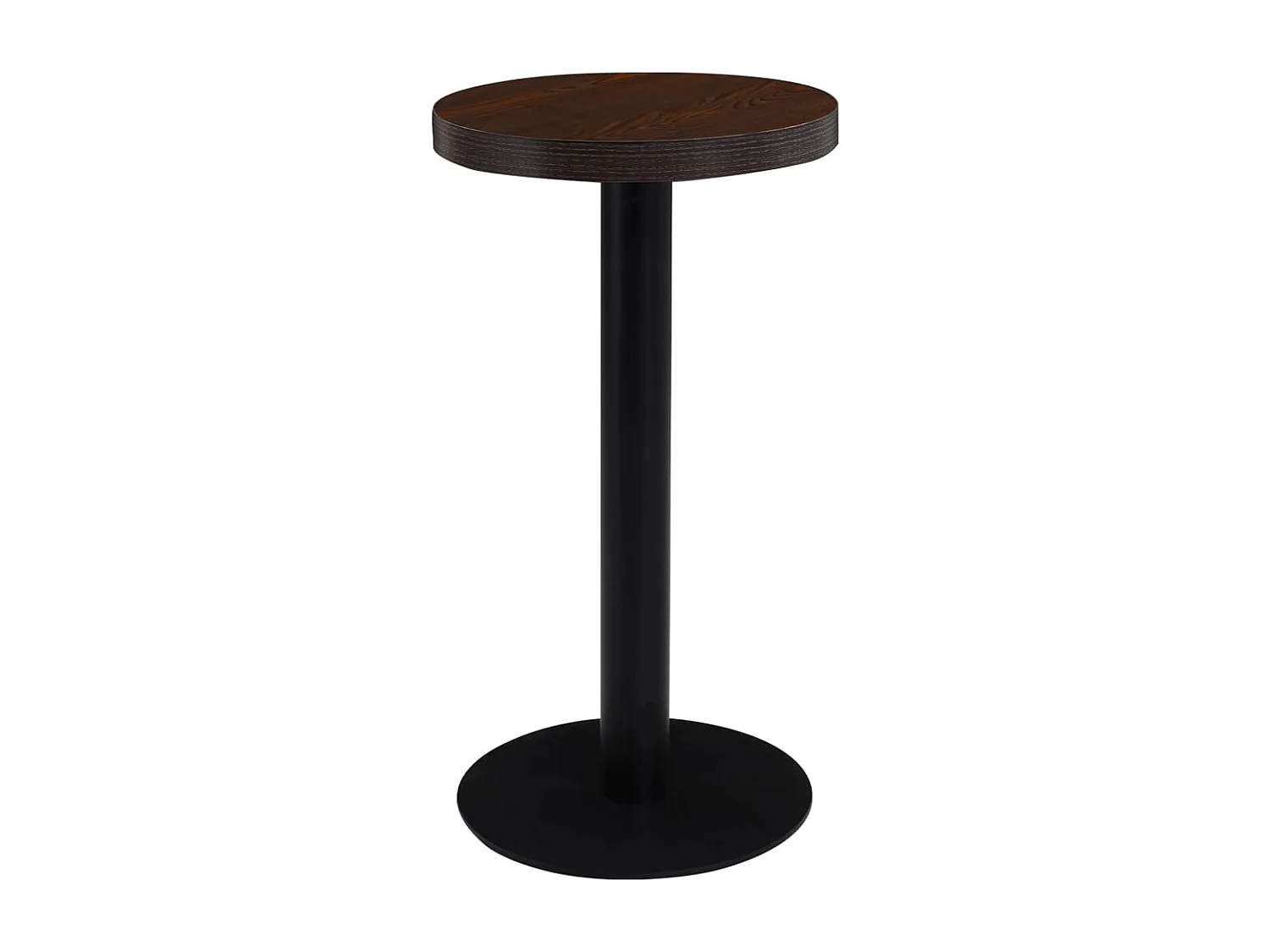 Bistrotafel 40 cm MDF donkerbruin