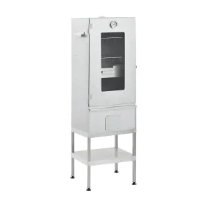 BBQ-rookoven met tafel gegalvaniseerd staal BBQ-rookoven met tafel gegalvaniseerd staal