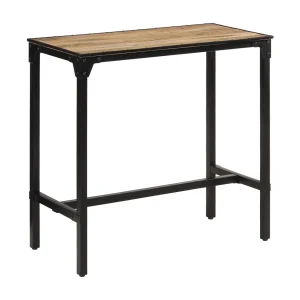 Bartafel 110x55x107 cm massief ruw mangohout Bartafel 110x55x107 cm massief ruw mangohout