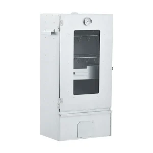 BBQ-rookoven met 1 kg houtsnippers 44,5x29x83 cm BBQ-rookoven met 1 kg houtsnippers 44,5x29x83 cm