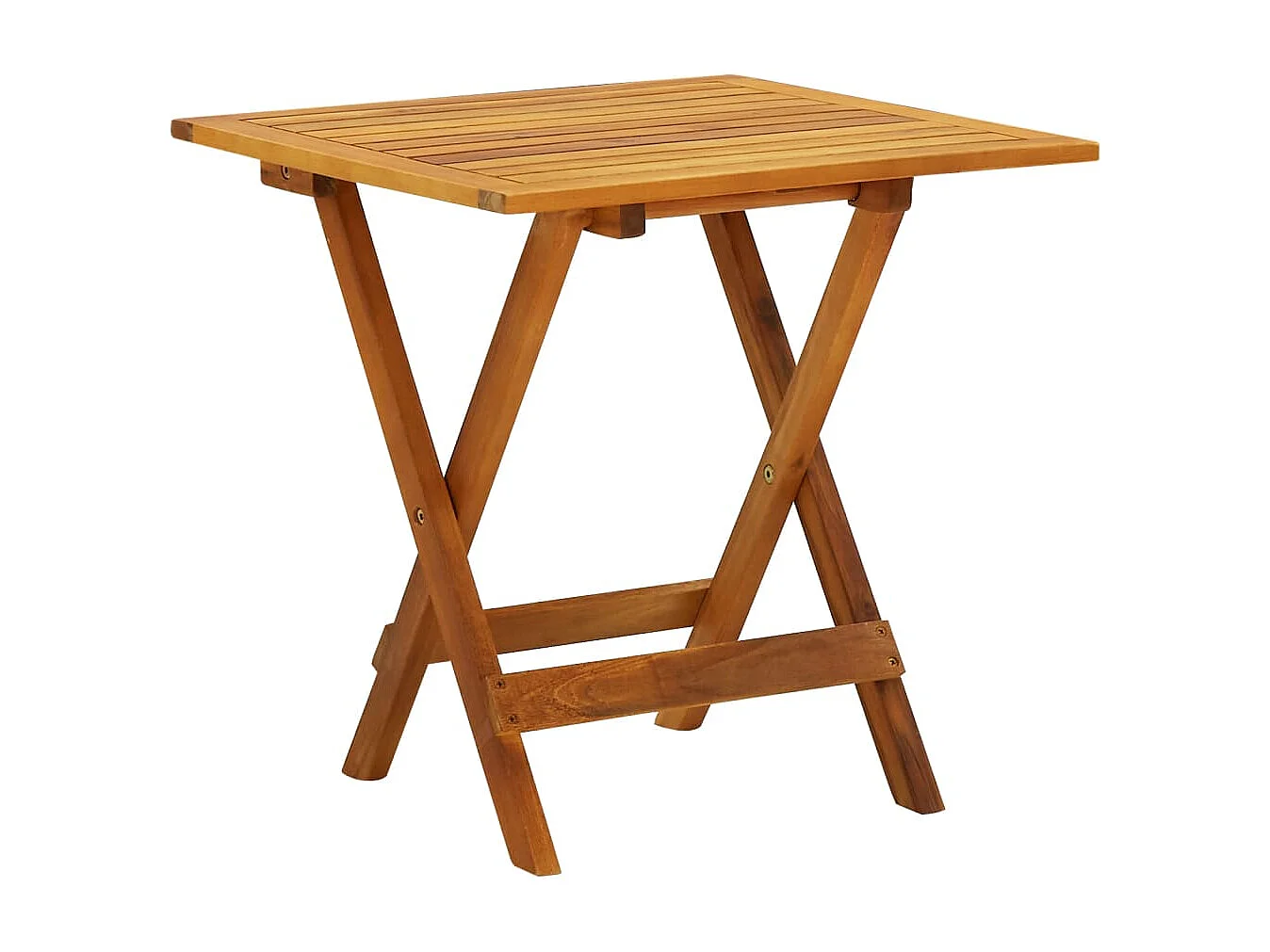 Bistrotafel 46x46x47 cm massief acaciahout
