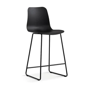 Counterstoel 'Mario' PP Zwart, afmetingen: H100.5 x B51 x D44cm Counterstoel 'Mario' PP Zwart, afmetingen: H100.5 x B51 x D44cm