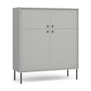 Bar, Buffetkast, Boekenkast met 4 Deuren – Eetkamer – Collectie ISIS Bar, Buffetkast, Boekenkast met 4 Deuren – Eetkamer – Collectie ISIS