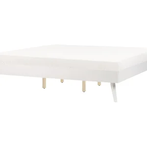 Bed zonder hoofdbord BERRIC 180 x 200 cm Wit