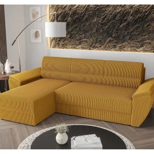 BEDANTE Hoekbank L REBI L2 Poso 01 Links met slaapfunctie, zandkleur, L-vorm, bank met opbergruimte, bedlade, woonkamerbank, bankstel, sofa, slaapbank BEDANTE Hoekbank L REBI L2 Poso 01 Links met slaapfunctie, zandkleur, L-vorm, bank met opbergruimte, bedlade, woonkamerbank, bankstel, sofa, slaapbank