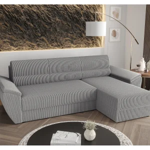 BEDANTE Hoekbank L REBI L2 Poso 110 Rechts met slaapfunctie, lichtgrijs, L-vorm, bank met opbergruimte, bedlade, woonkamerbank, bankstel, sofa, slaapbank BEDANTE Hoekbank L REBI L2 Poso 110 Rechts met slaapfunctie, lichtgrijs, L-vorm, bank met opbergruimte, bedlade, woonkamerbank, bankstel, sofa, slaapbank