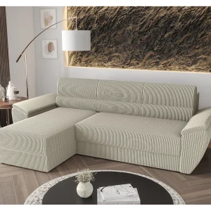 BEDANTE Hoekbank L REBI L2 Poso 100 Links met slaapfunctie, beige, L-vorm, bank met opbergruimte, bedlade, woonkamerbank, bankstel, sofa, slaapbank BEDANTE Hoekbank L REBI L2 Poso 100 Links met slaapfunctie, beige, L-vorm, bank met opbergruimte, bedlade, woonkamerbank, bankstel, sofa, slaapbank
