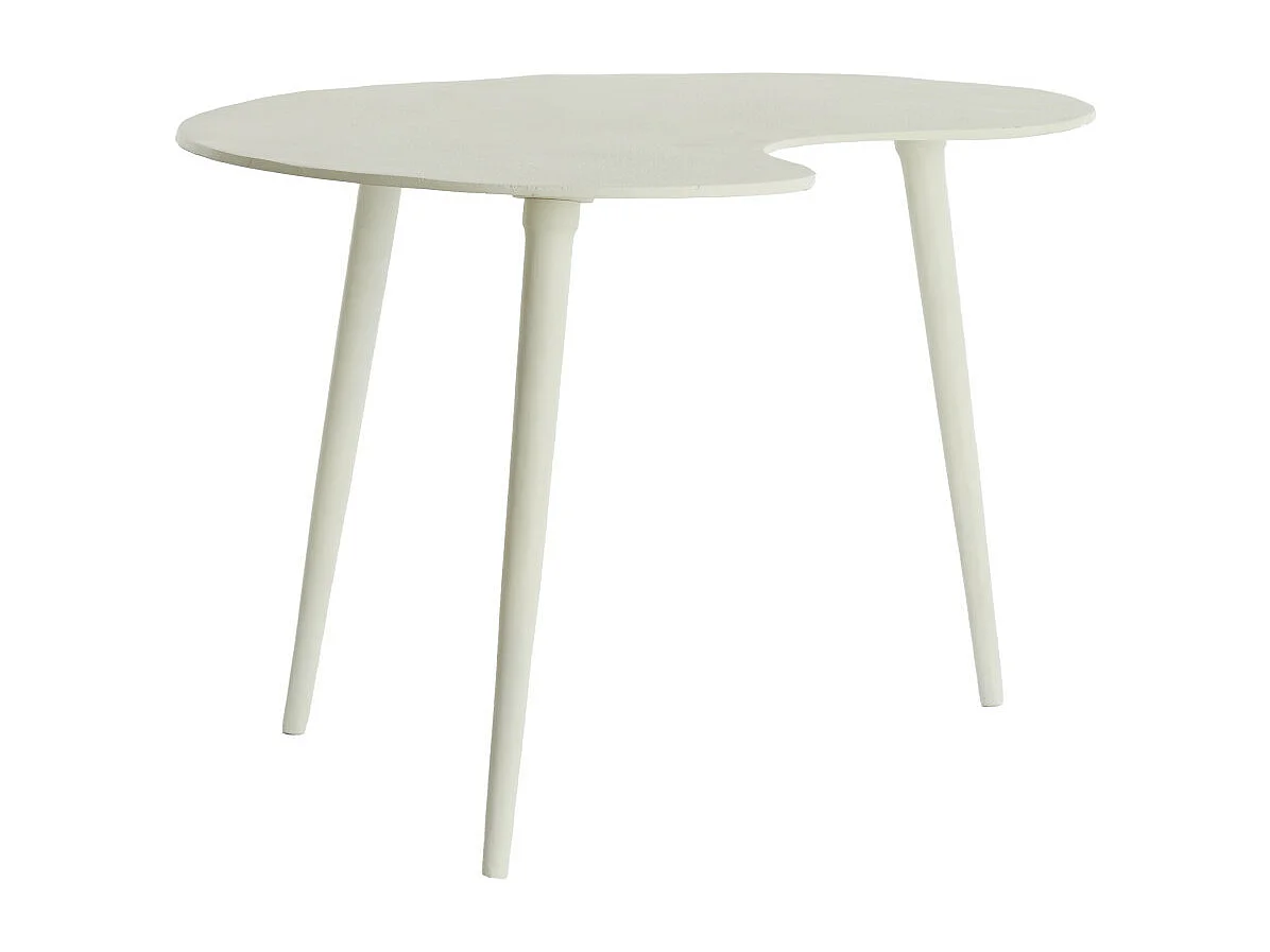 Bijzettafel LINOS - 67x49x41cm - Wit