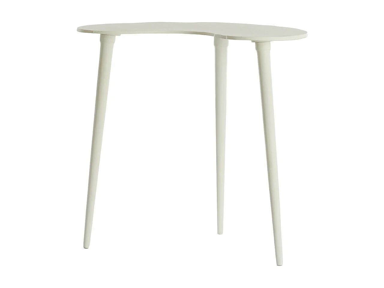 Bijzettafel LINOS - 53x30x48cm - Wit