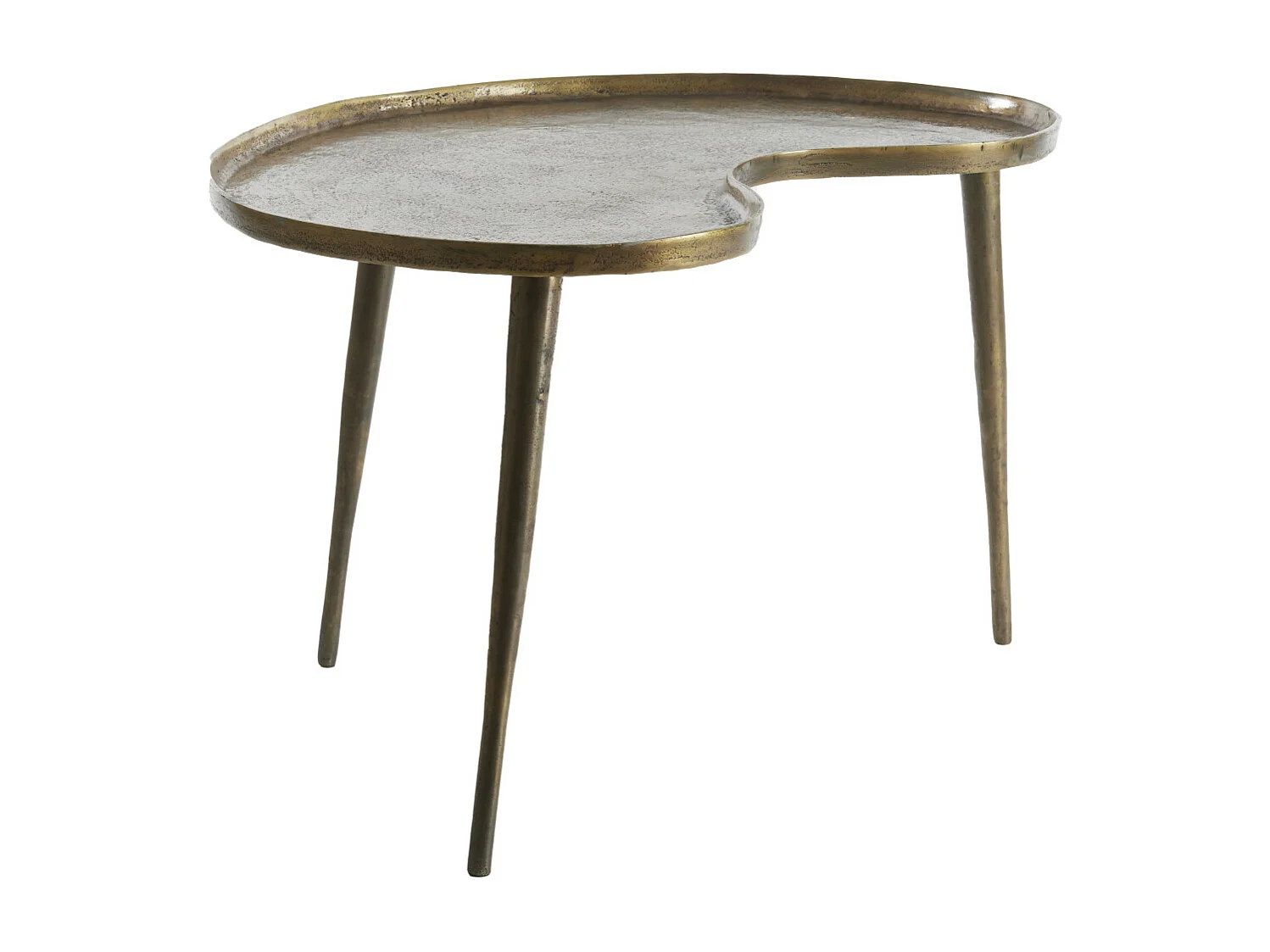 Bijzettafel LIENZ - 67x49x41cm - Brons