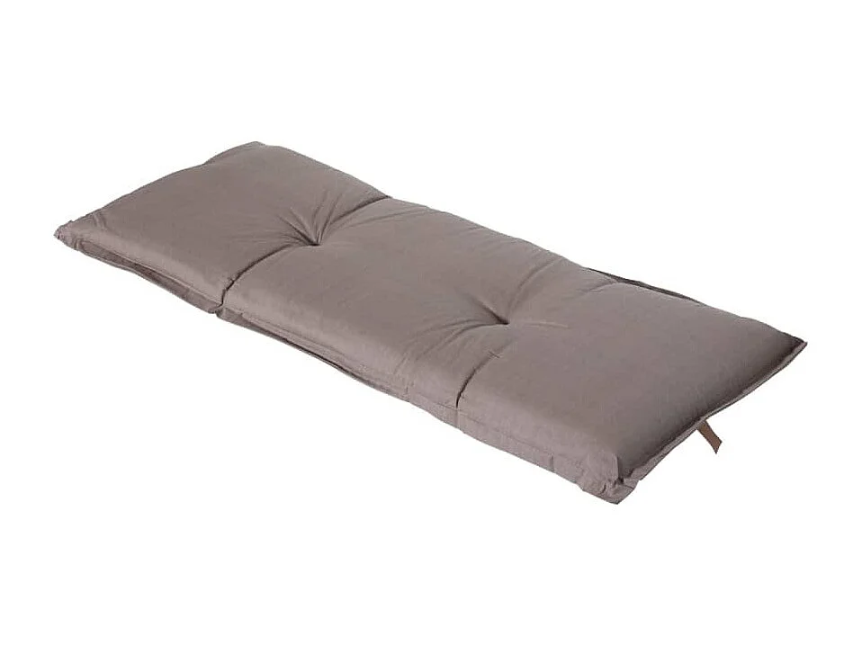 Bankkussen Basic taupe – Ca. 120×48 cm