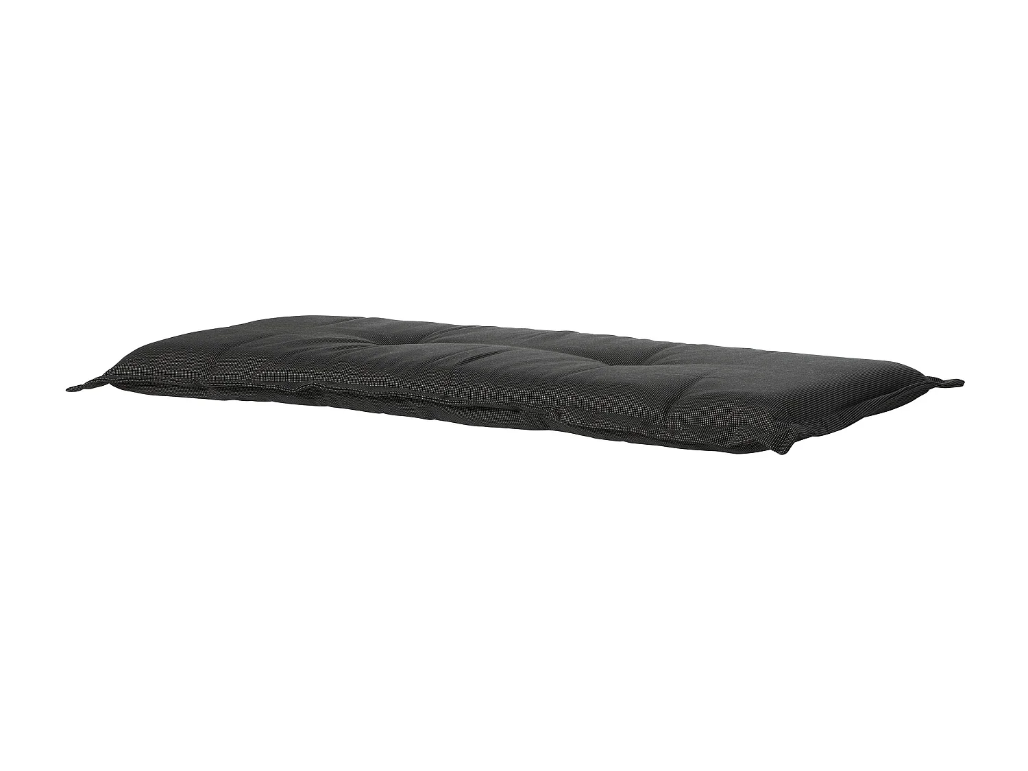 Bankkussen Rib black – Ca. 180×48 cm