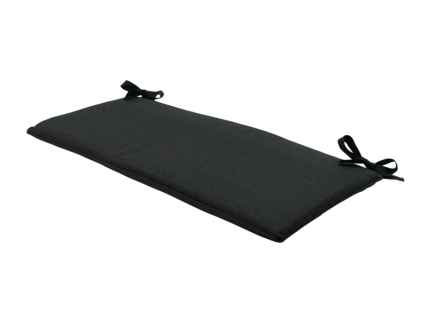 Bankkussen Dark grey canvas eco+ – Ca. 140×48 cm