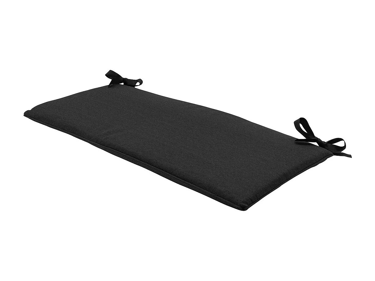 Bankkussen Black canvas eco+ – Ca. 170×48 cm