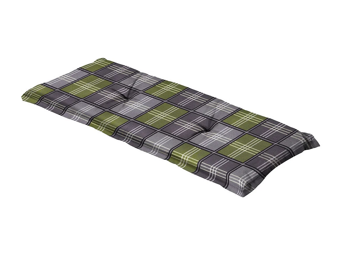 Bankkussen Patchy olive - Ca. 120x48 cm