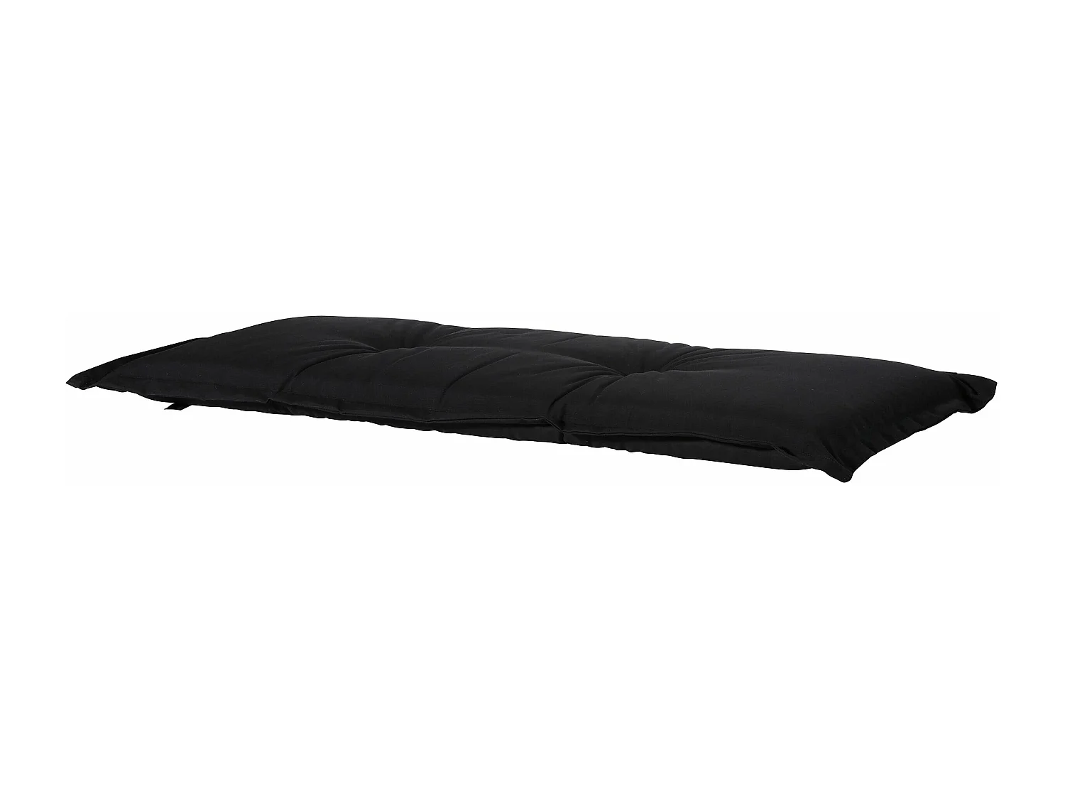 Bankkussen Panama black – Ca. 120×48 cm