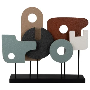 Beeld Abstract Art Large – Multicolor