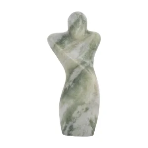 Beeld Man Abstract – Himalayan green Beeld Man Abstract – Himalayan green