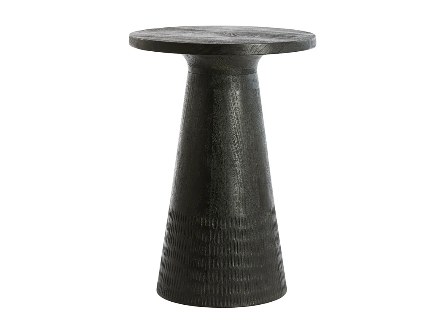 Bijzettafel PAXOS - Ø45x64cm - Zwart